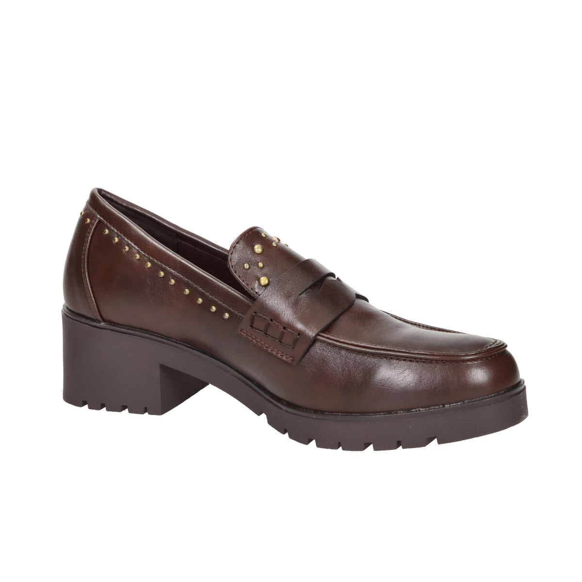 Cinzia Soft Donna Mocassino tacco CI2105 Marrone