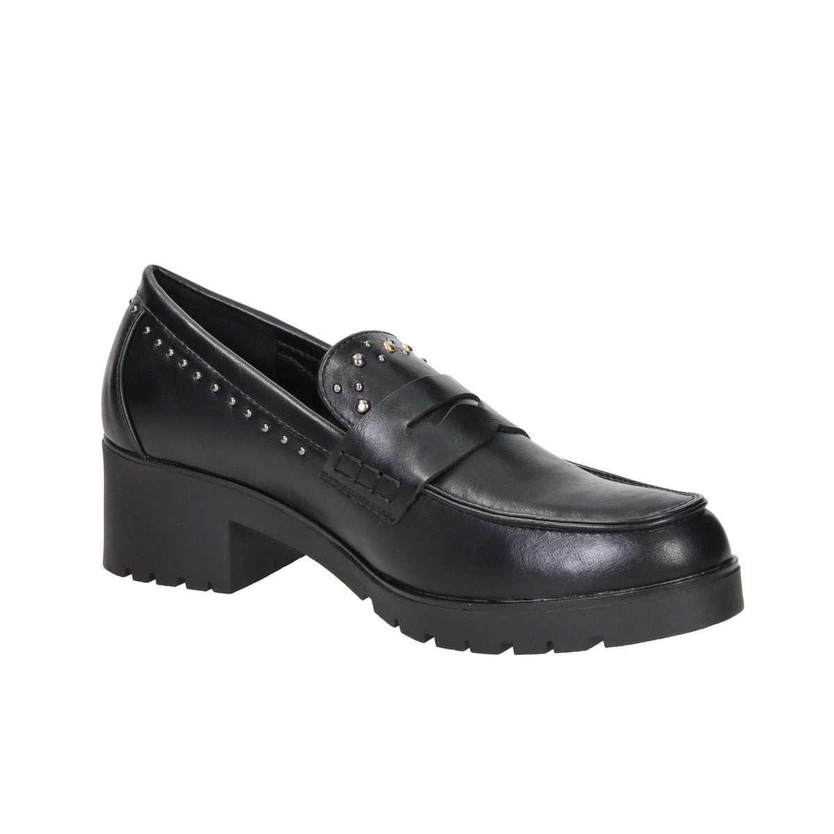 Cinzia Soft Donna Mocassino tacco CI2105 Nero