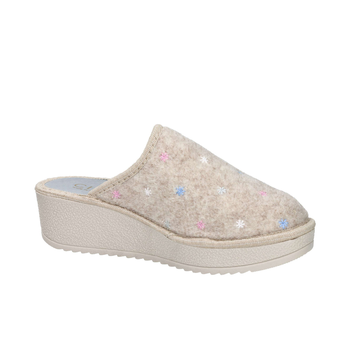 Cinzia Soft Donna Ciabatta invernale LF161 Beige