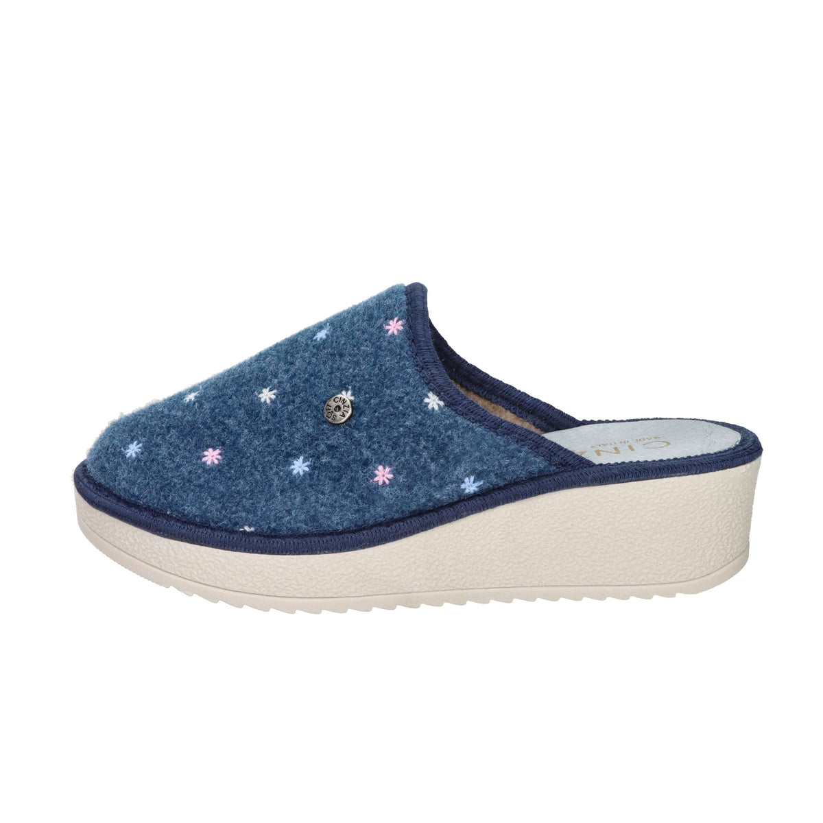Cinzia Soft Donna Ciabatta invernale LF161 Blu