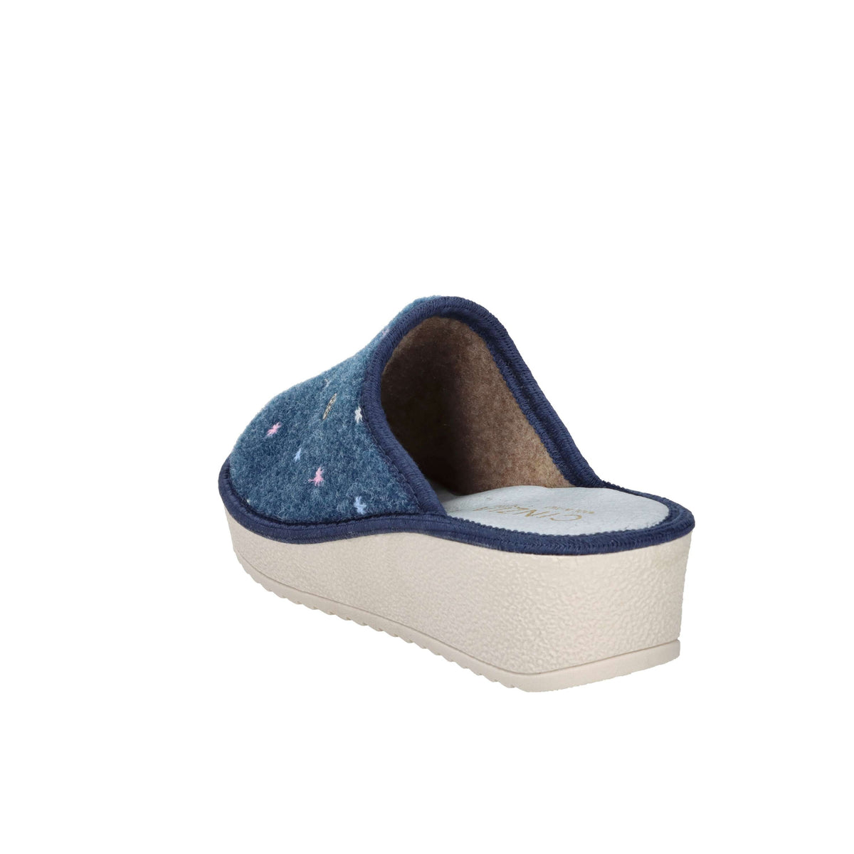 Cinzia Soft Donna Ciabatta invernale LF161 Blu
