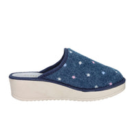 Cinzia Soft Donna Ciabatta invernale LF161 Blu