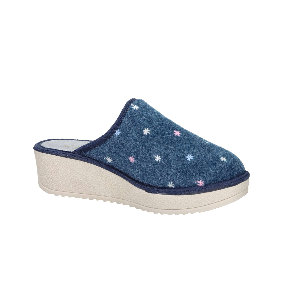 Cinzia Soft Donna Ciabatta invernale LF161 Blu