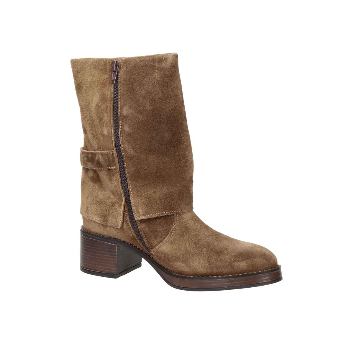 Keys Donna Stivaletti con tacco K-13741 Taupe