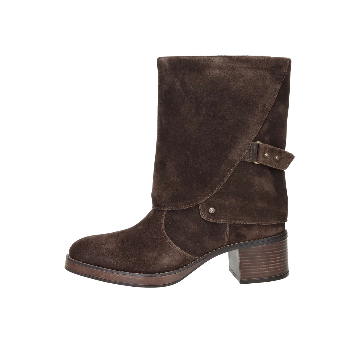 Keys Donna Stivaletti con tacco K-13741 Marrone