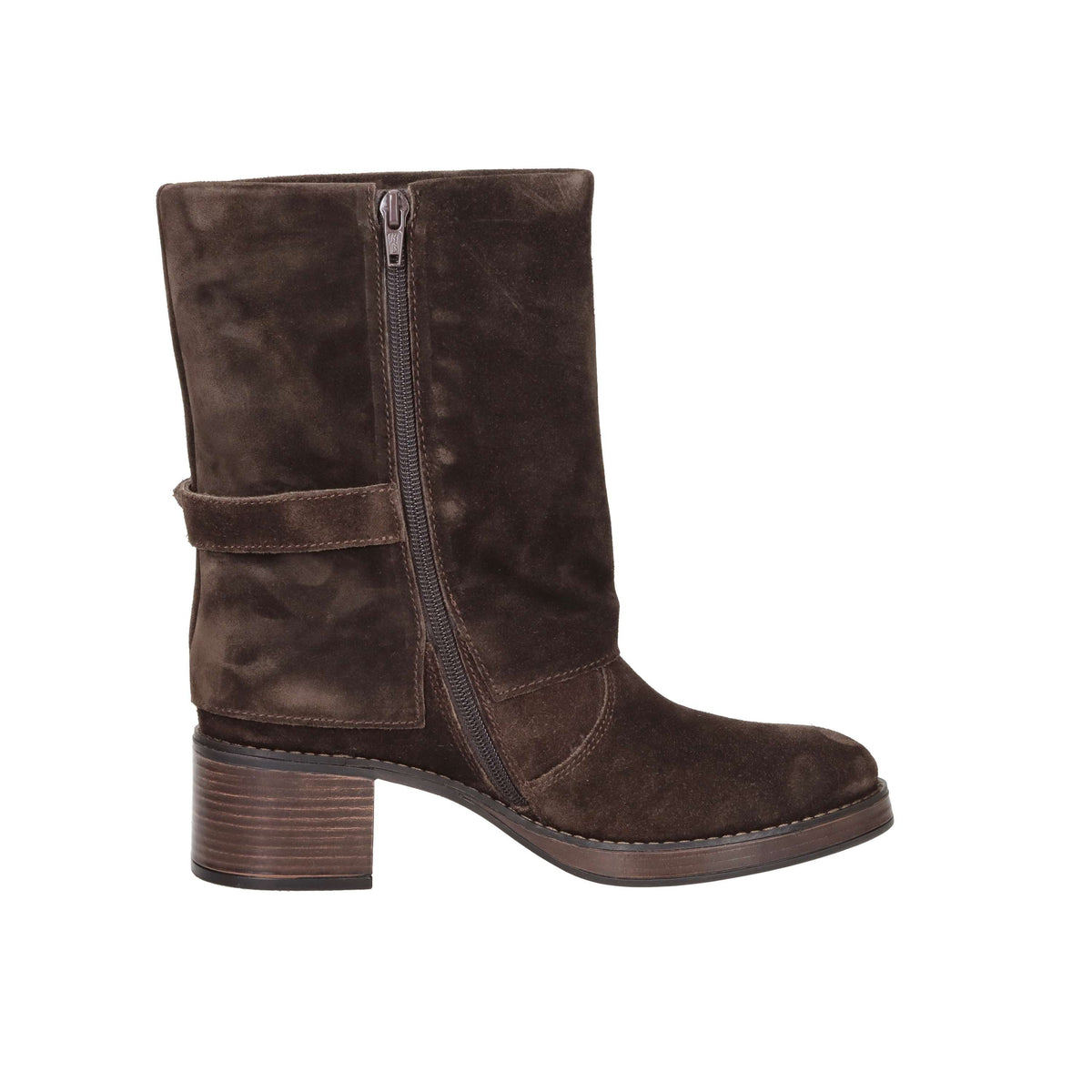 Keys Donna Stivaletti con tacco K-13741 Marrone