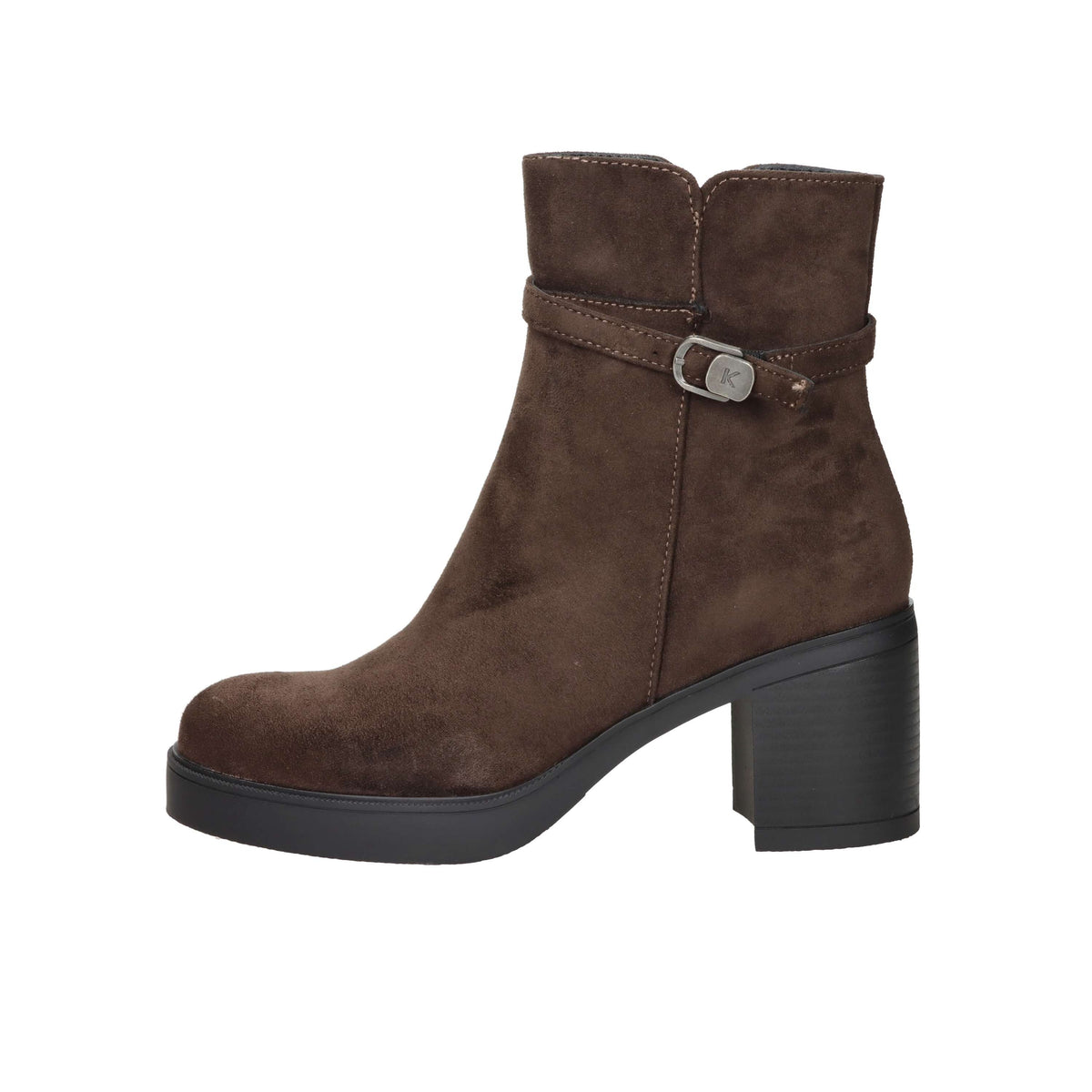 Keys Donna Stivaletti con tacco K-13711 Marrone