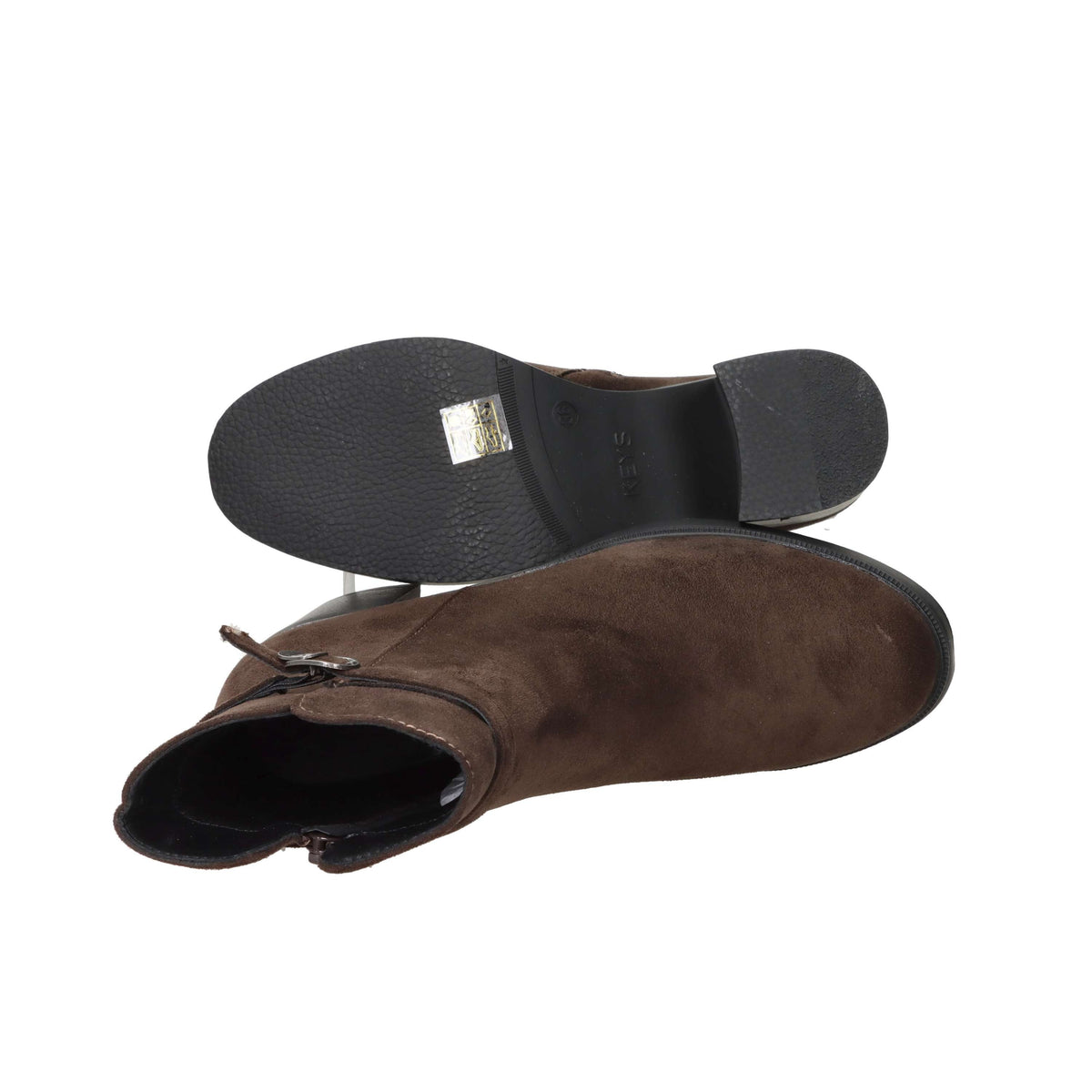 Keys Donna Stivaletti con tacco K-13711 Marrone