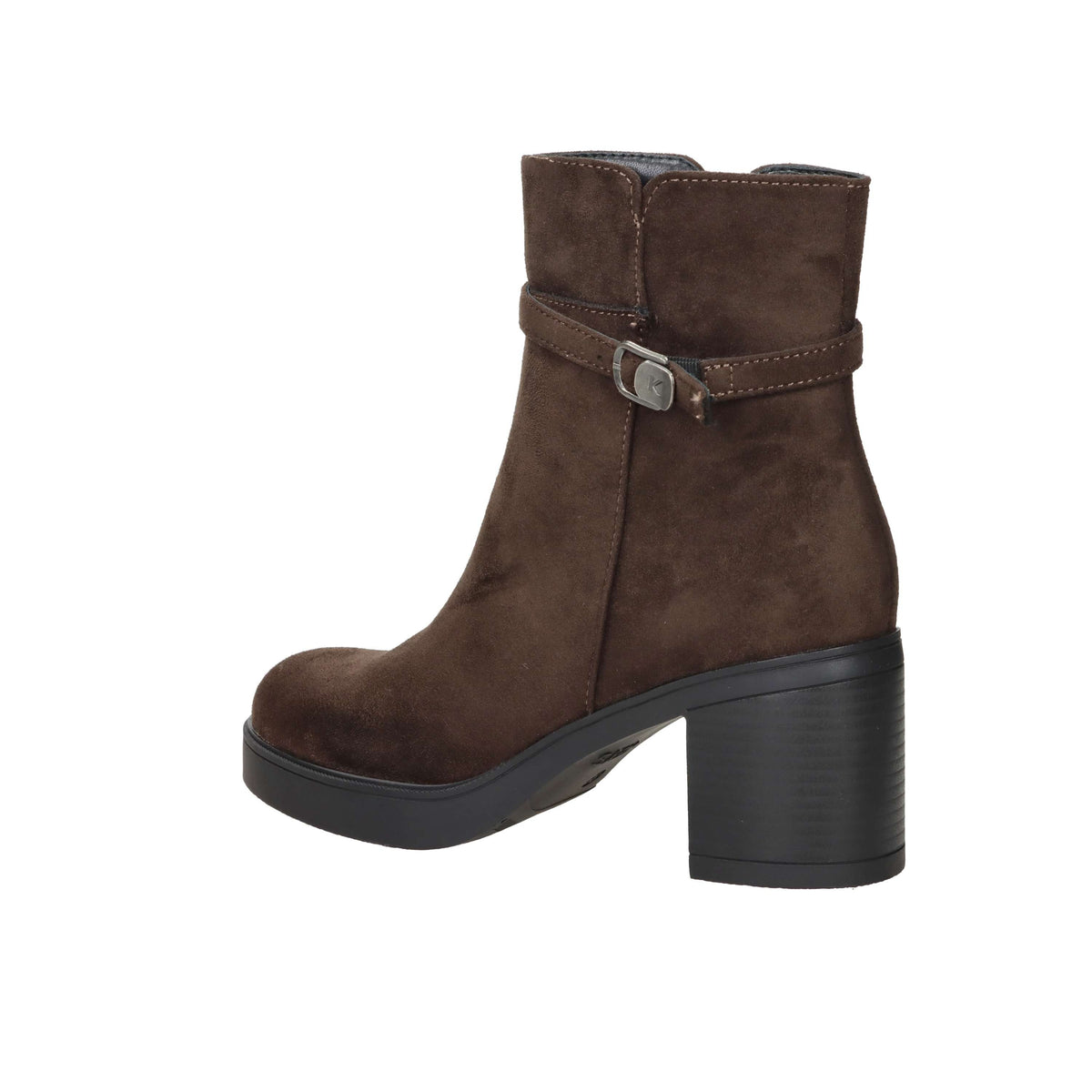 Keys Donna Stivaletti con tacco K-13711 Marrone