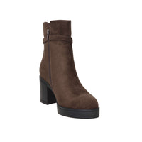 Keys Donna Stivaletti con tacco K-13711 Marrone
