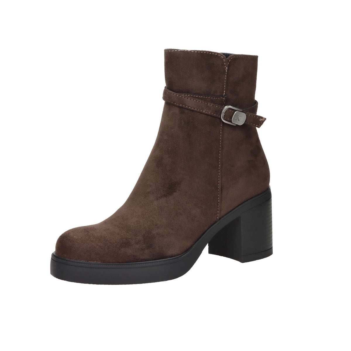 Keys Donna Stivaletti con tacco K-13711 Marrone
