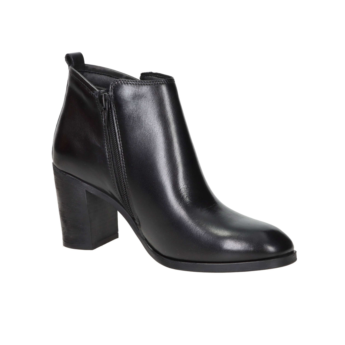 Keys Donna Stivaletti con tacco K-13752 Nero