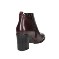 Keys Donna Stivaletti con tacco K-13752 Bordeaux