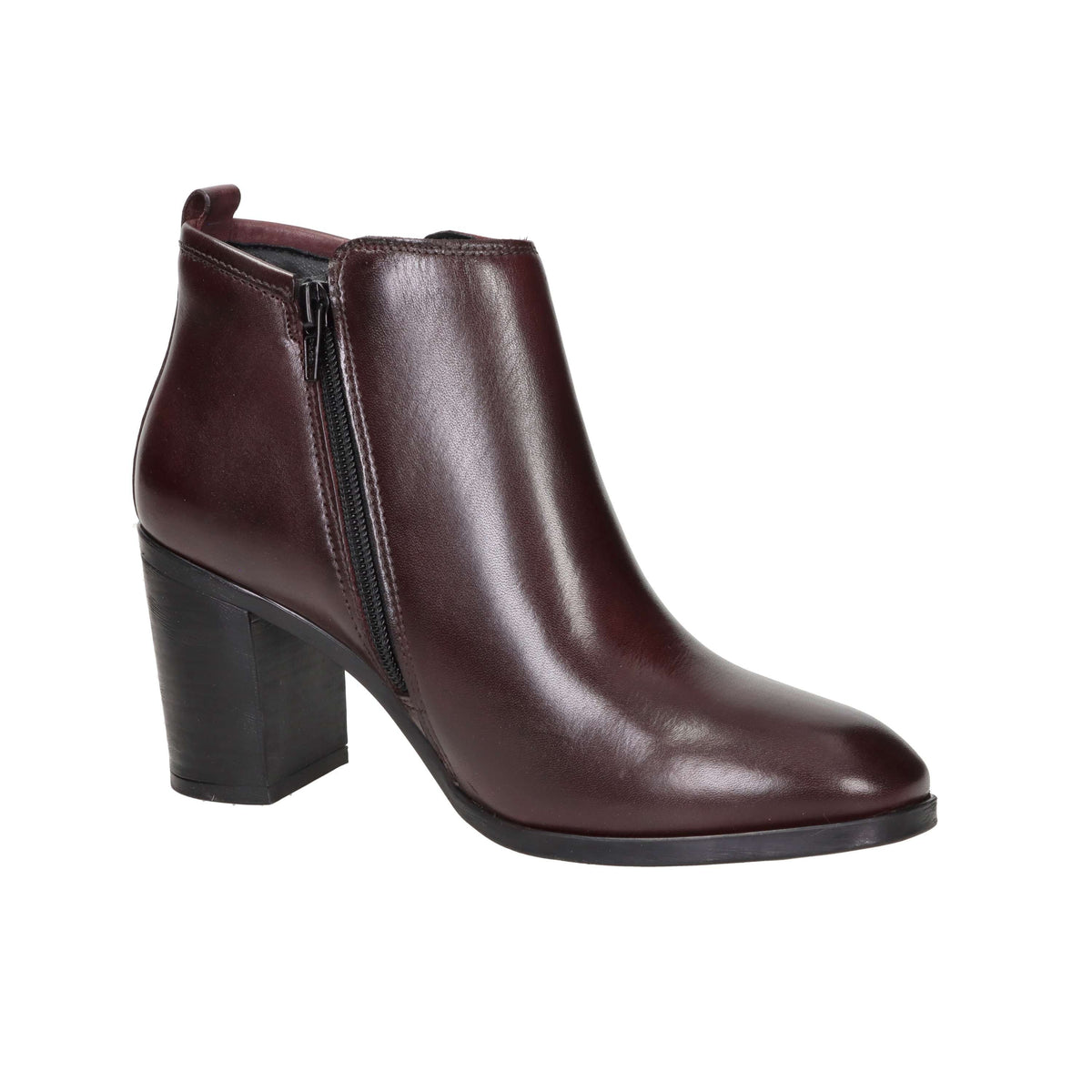 Keys Donna Stivaletti con tacco K-13752 Bordeaux