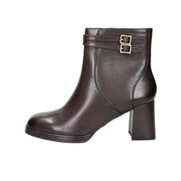 Tamaris Donna Stivaletti con tacco 8-85308-47 Marrone