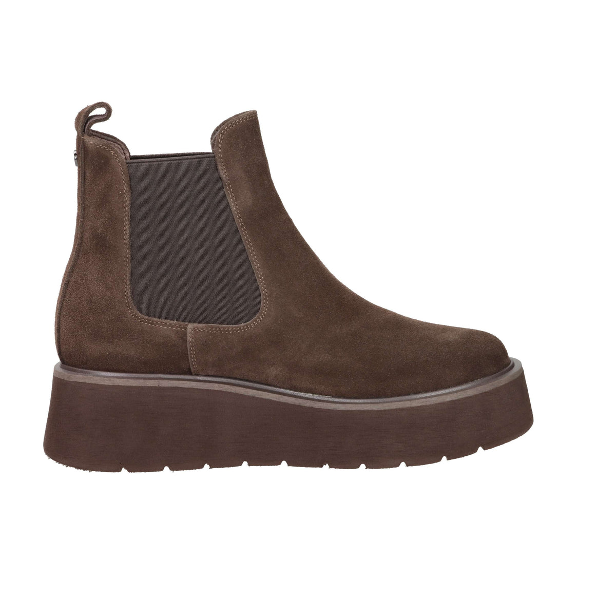 Janet & Janet Donna Stivaletti zeppa J-1330 Marrone