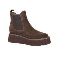 Janet & Janet Donna Stivaletti zeppa J-1330 Marrone