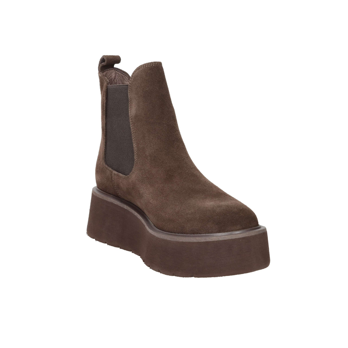 Janet & Janet Donna Stivaletti zeppa J-1330 Marrone