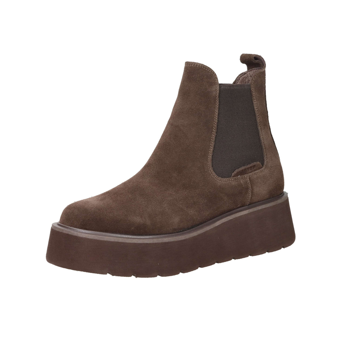 Janet & Janet Donna Stivaletti zeppa J-1330 Marrone