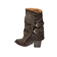 Crichic Donna Stivaletti con tacco CR4203 Marrone