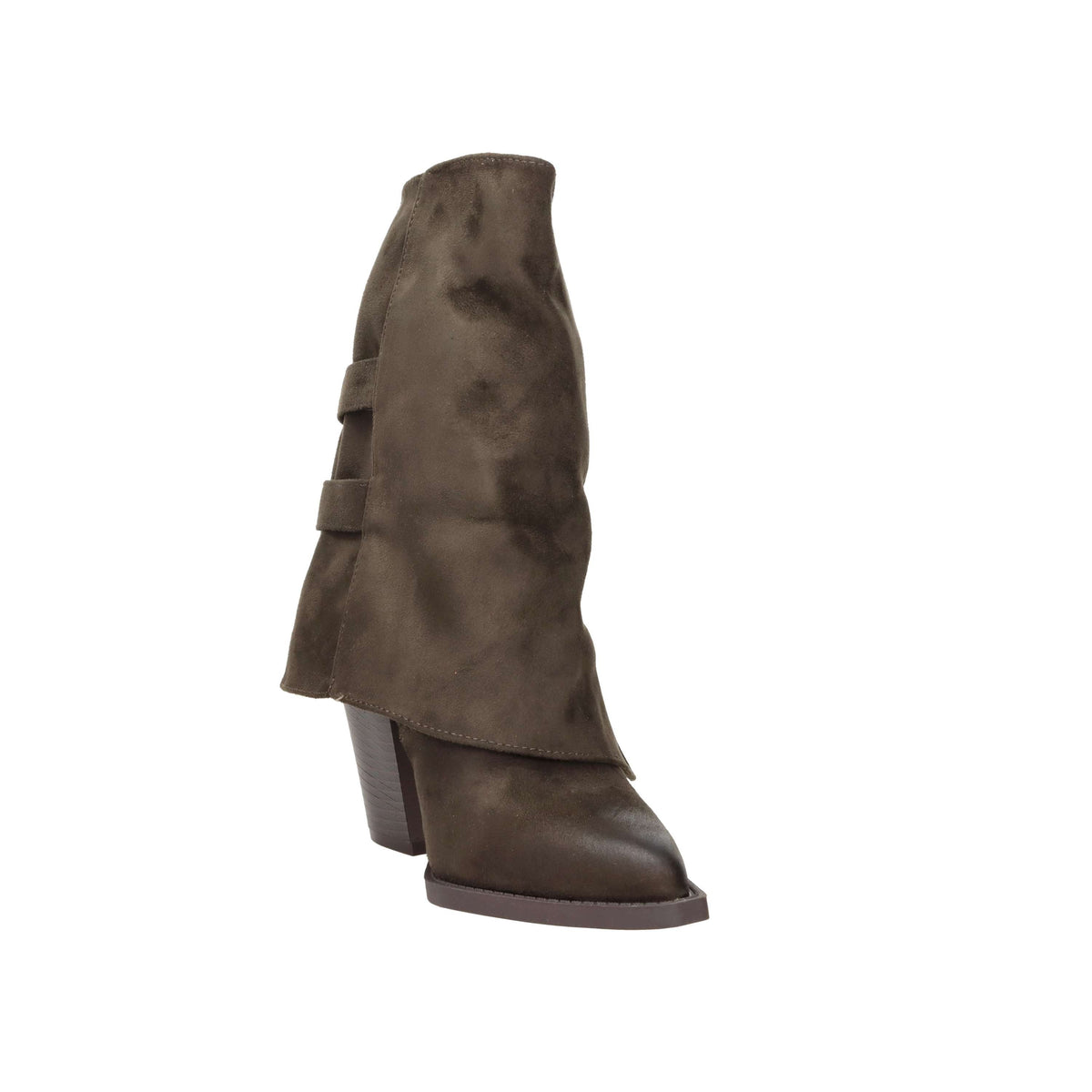 Crichic Donna Stivaletti con tacco CR4203 Marrone