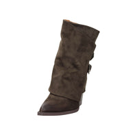 Crichic Donna Stivaletti con tacco CR4203 Marrone