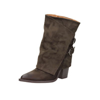 Crichic Donna Stivaletti con tacco CR4203 Marrone