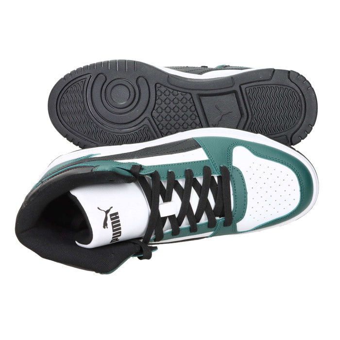 Puma Unisex bambino Sneakers 408800 Bianco/Verdone