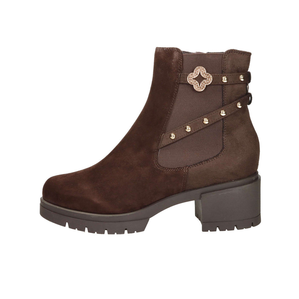 Donna Serena Donna Stivaletti con tacco 4H6251CA Marrone