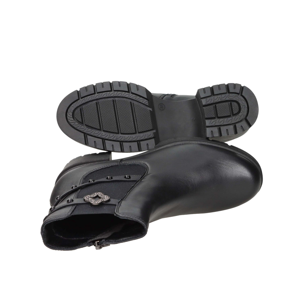 Donna Serena Donna Stivaletti con tacco 4H6251DP Nero