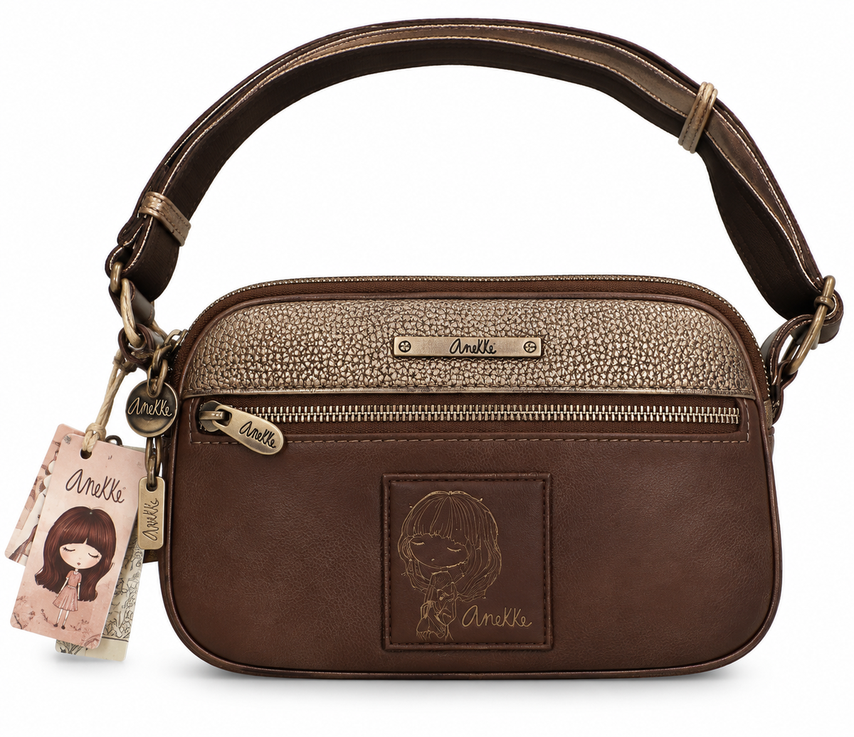 Anekke Donna Borsa a tracolla 43603-445 Bronzo