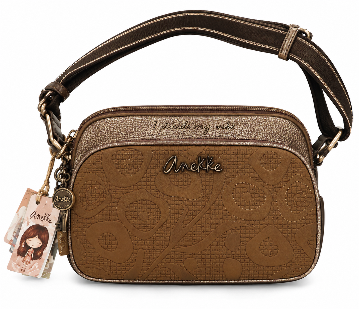 Anekke Donna Borsa a tracolla 43603-445 Bronzo