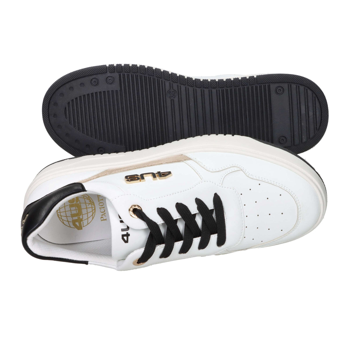4Us Paciotti Donna Sneakers 4BX265 Bianco/Nero