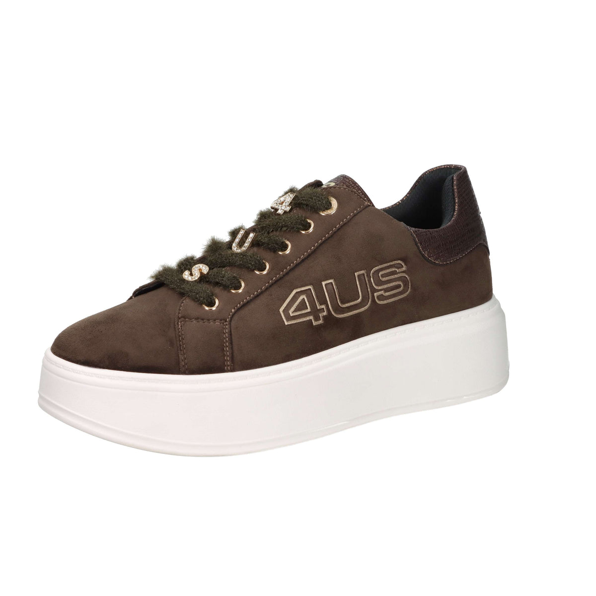 4Us Paciotti Donna Sneakers 4BX254 Marrone
