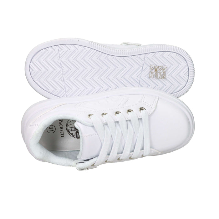 4Us Paciotti Bambini e ragazzi Sneakers K252021 Bianco