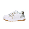 4Us Paciotti Bambine e ragazze Sneakers K251923 Bianco/Oro