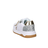 4Us Paciotti Bambine e ragazze Sneakers K251923 Bianco/Oro