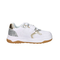 4Us Paciotti Bambine e ragazze Sneakers K251923 Bianco/Oro