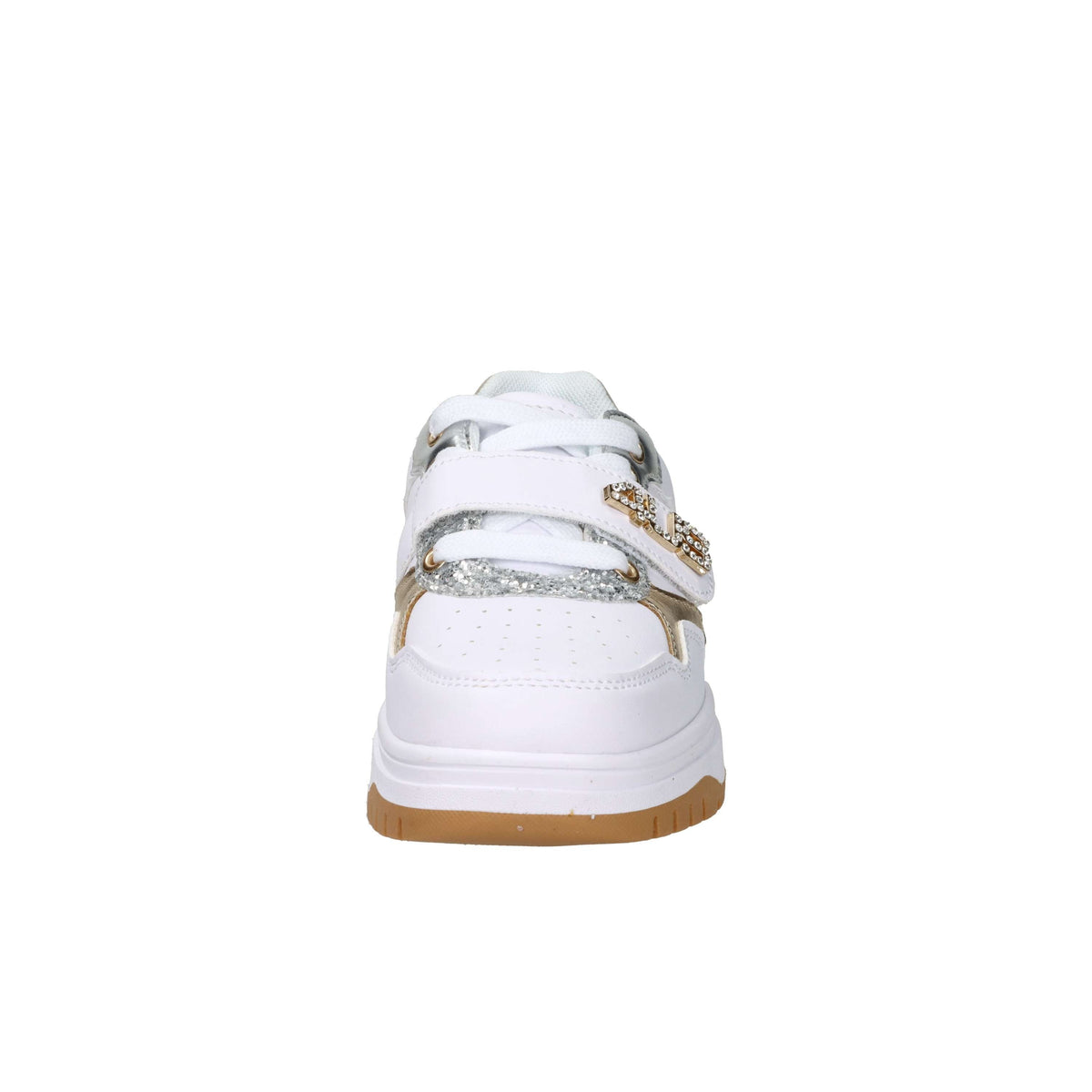 4Us Paciotti Bambine e ragazze Sneakers K251923 Bianco/Oro