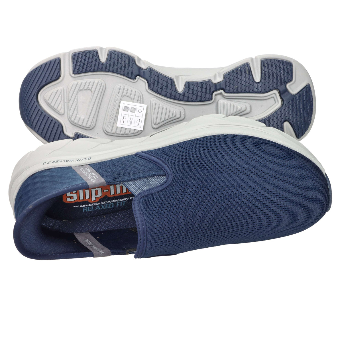 Skechers Uomo Slip on 232463 Blu