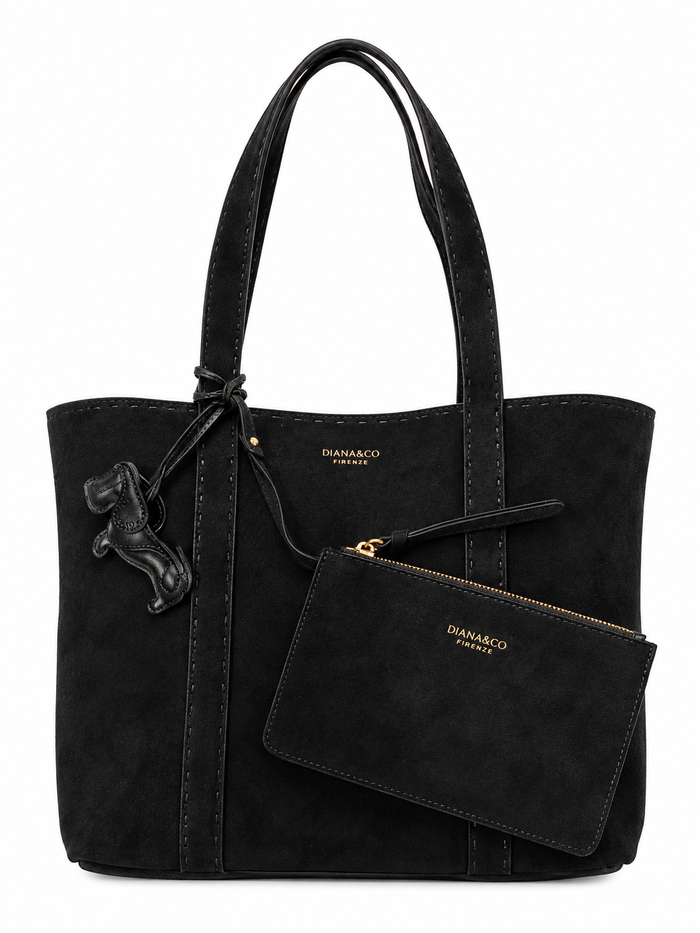 Diana & CO Donna Borsa a spalla DBS119-1 Nero