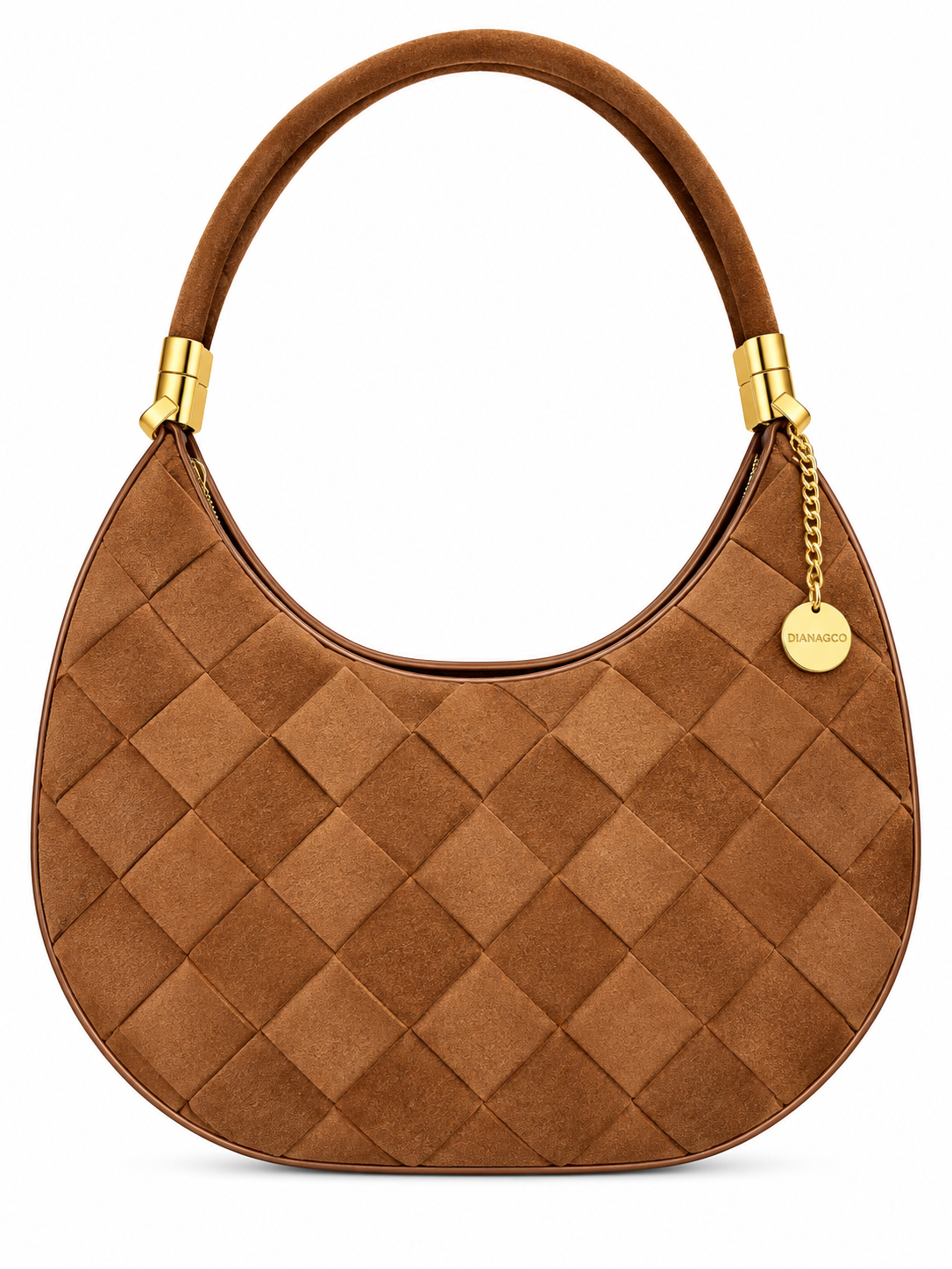 Diana & CO Donna Borsa a spalla DBS104-4 Cammello