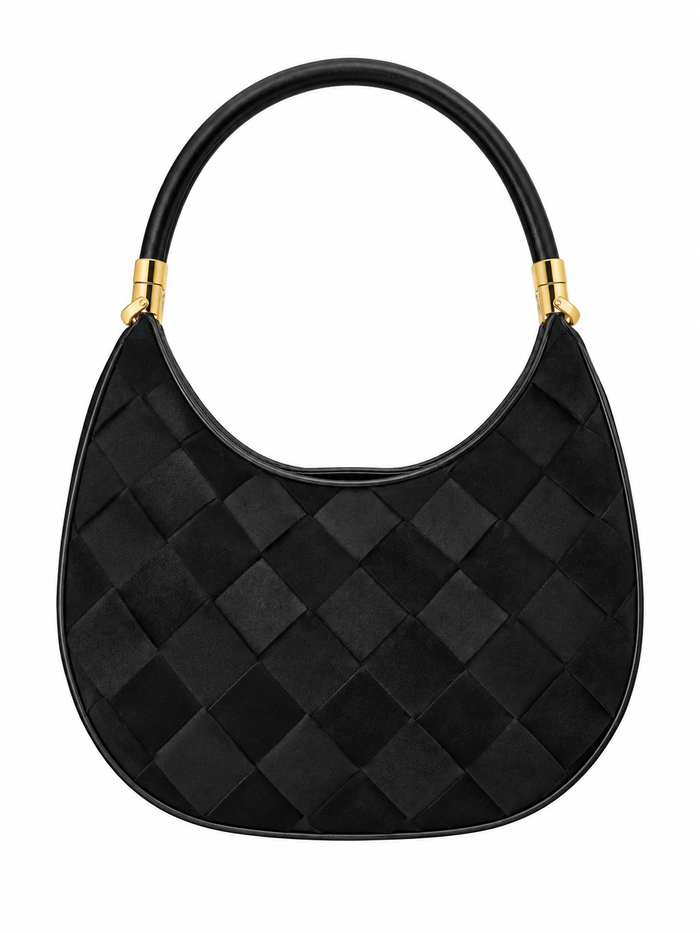 Diana & CO Donna Borsa a spalla DBS104-4 Nero