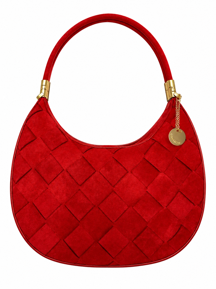 Diana & CO Donna Borsa a spalla DBS104-4 Rosso