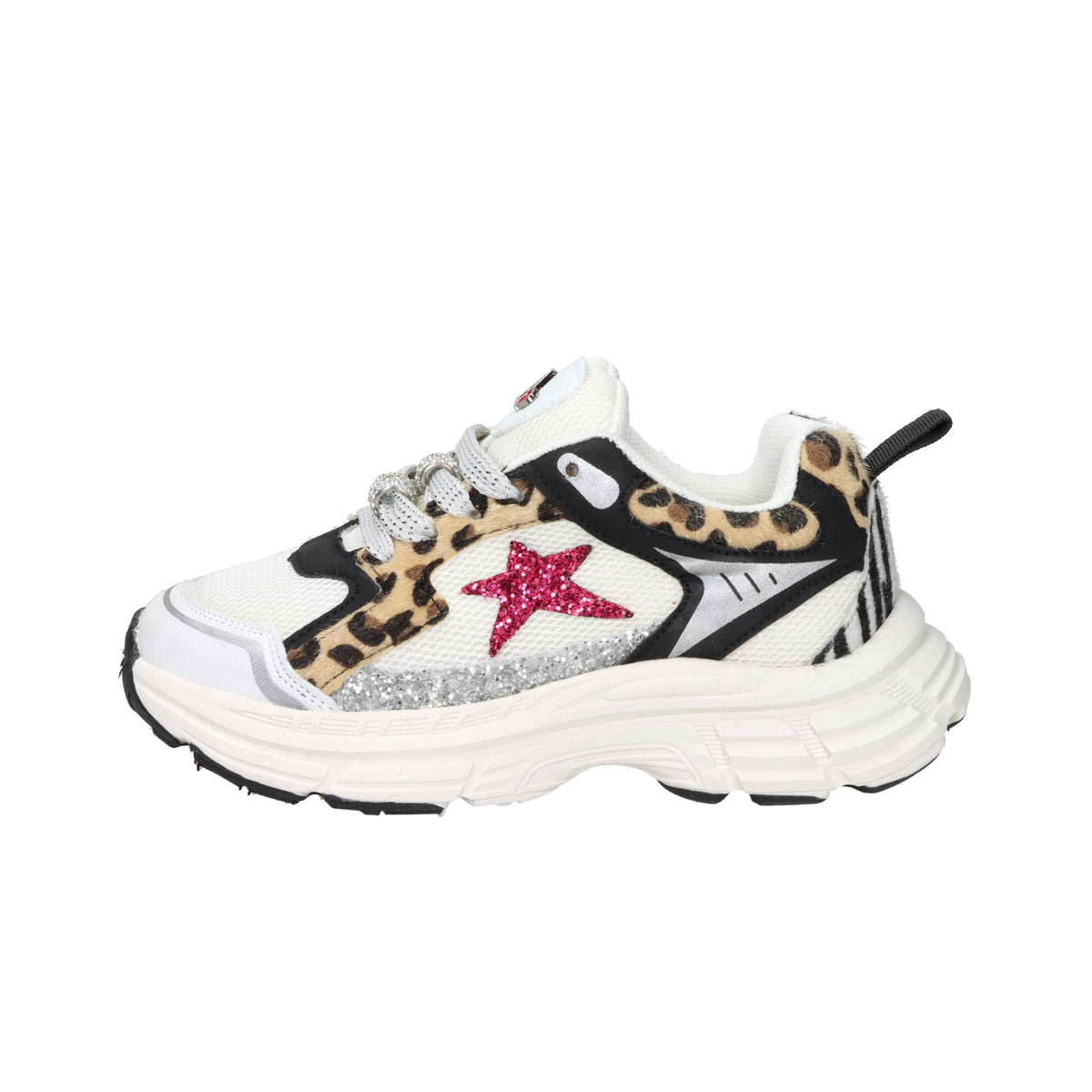 Asso Bambine e ragazze Sneakers AG-18241 Bianco/Nero