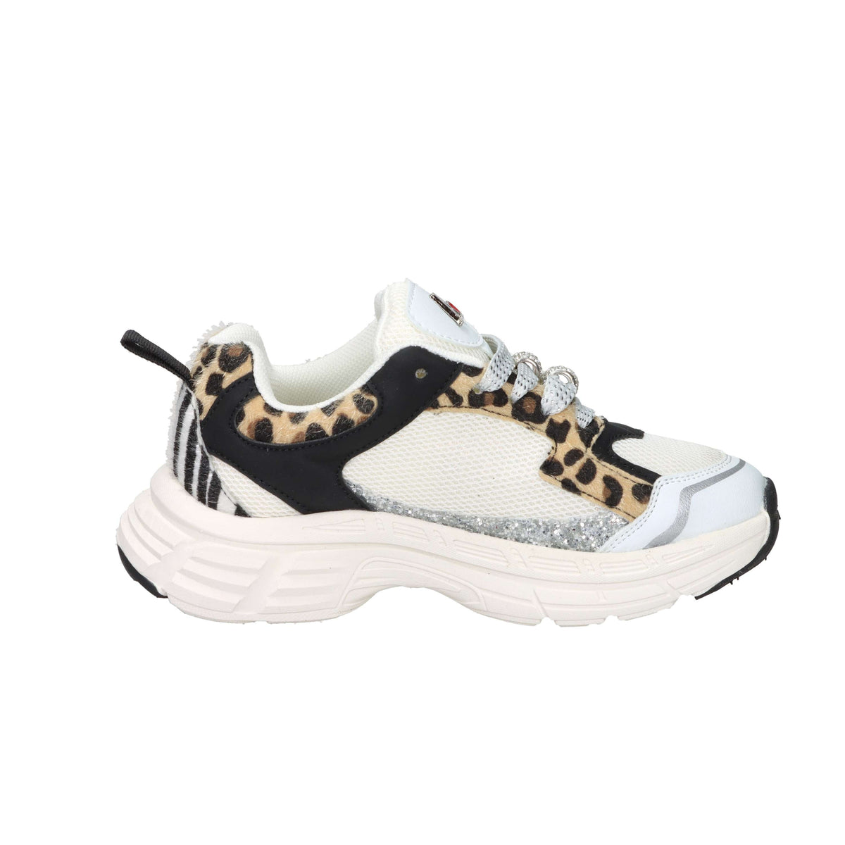 Asso Bambine e ragazze Sneakers AG-18241 Bianco/Nero