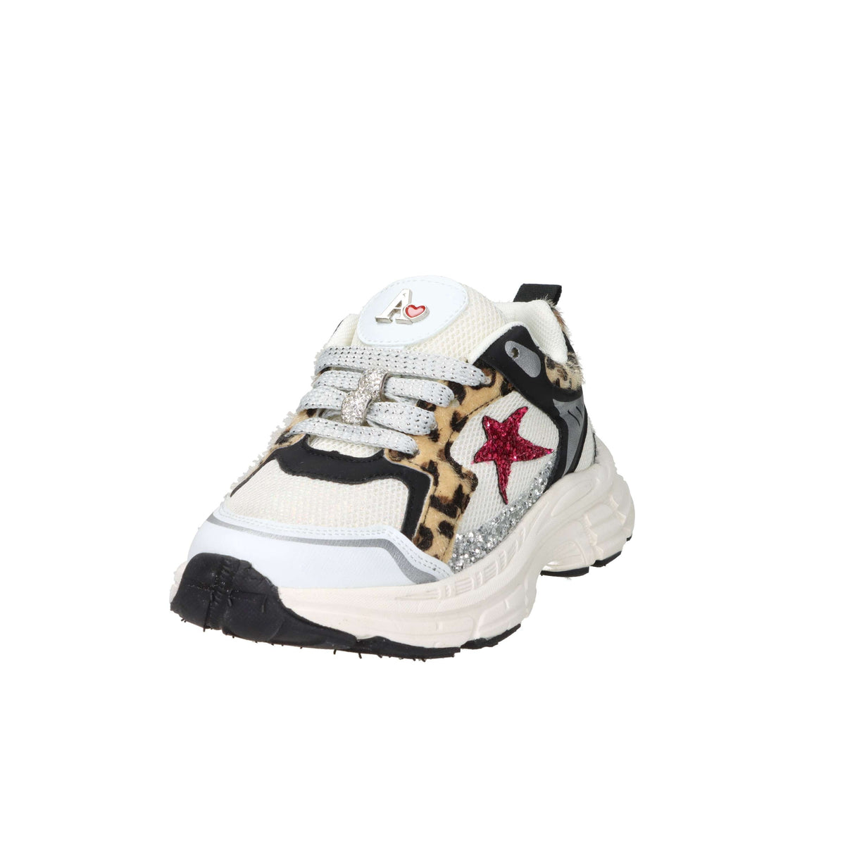 Asso Bambine e ragazze Sneakers AG-18241 Bianco/Nero