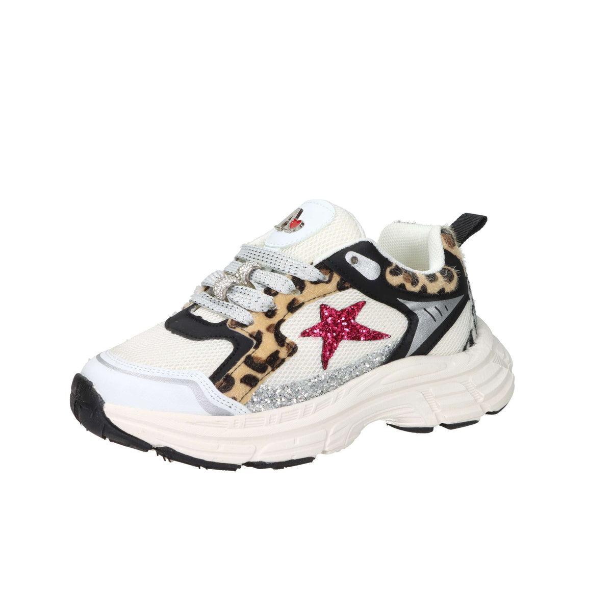 Asso Bambine e ragazze Sneakers AG-18241 Bianco/Nero
