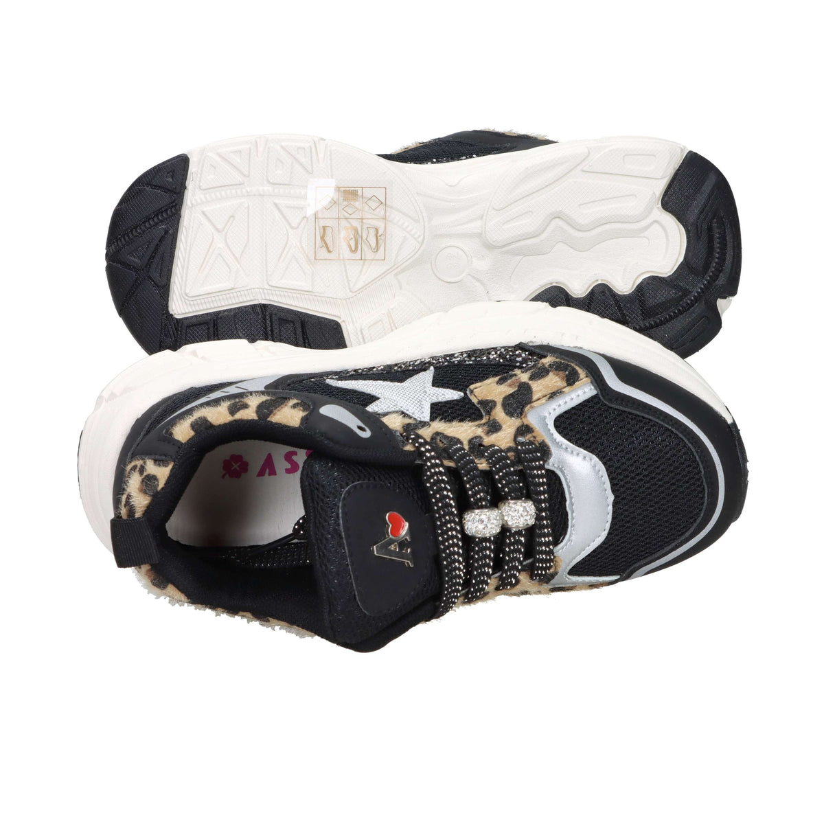 Asso Bambine e ragazze Sneakers AG-18241 Nero