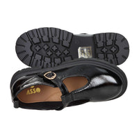 Asso Bambine e ragazze Ballerine AG-18250 Nero